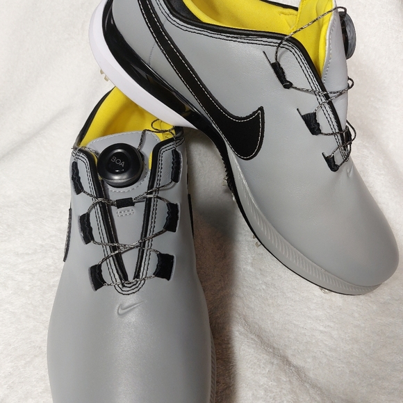 Nike Air Zoom Victory Pga Tiger Golf Tour Grey Shoes Dj6569 Mens - Picture 2 of 4